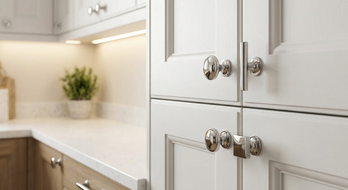 Best Chrome Cabinet Knobs for White Cabinets 2026