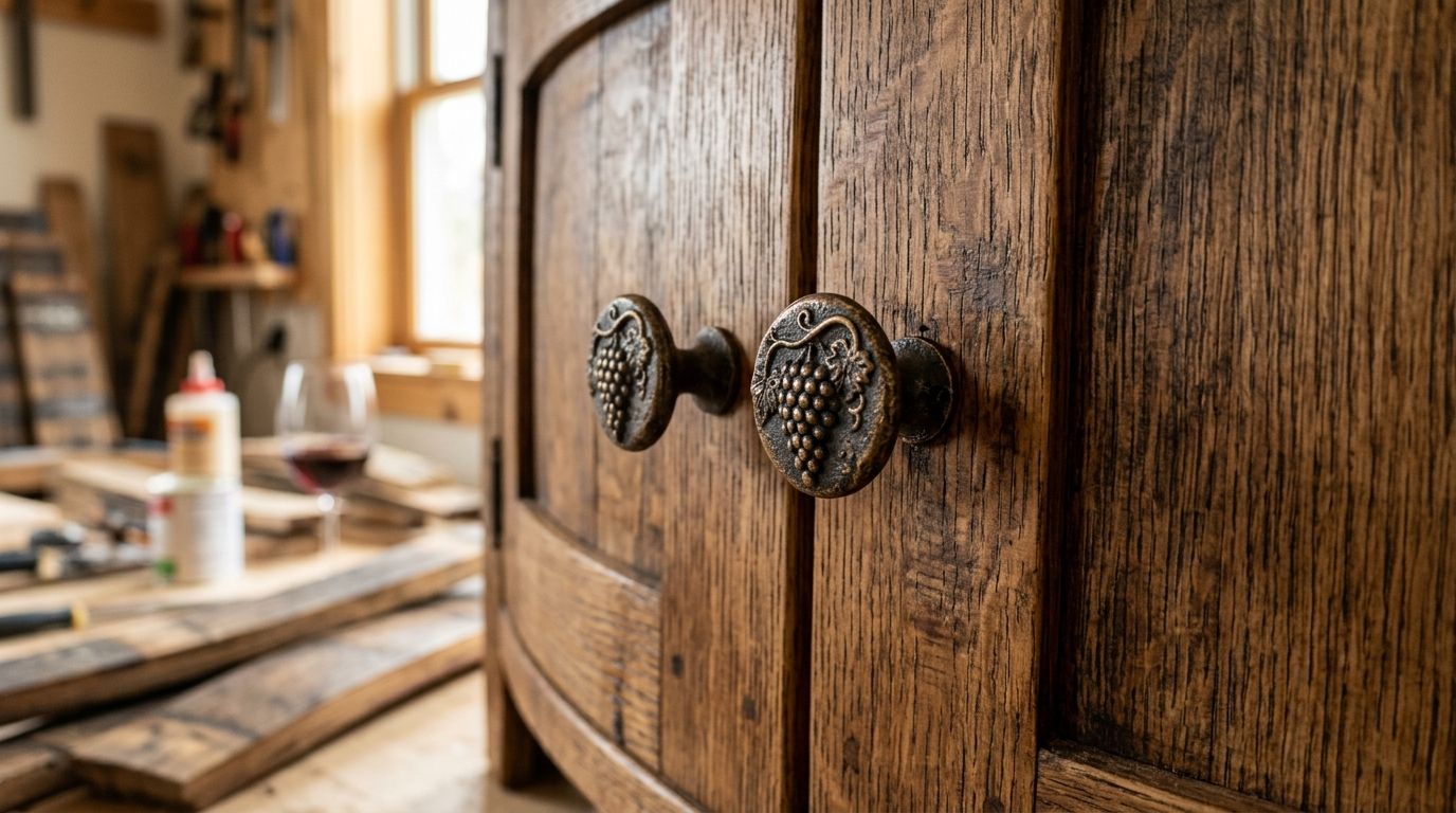 Best Cabinet Knobs for Wine Barrel Furniture (2026)