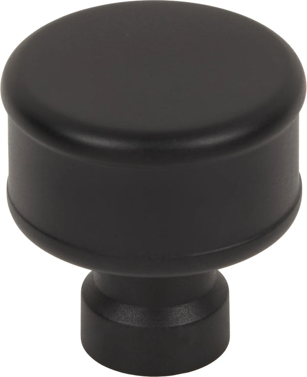 Pemberton Lavington Knob 1 1/4'' Flat Black TK3411BLK