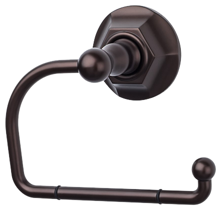 Edwardian Bath Tissue Hook - Hex Backplate ED4ORBB Oil Rubbed Bronze