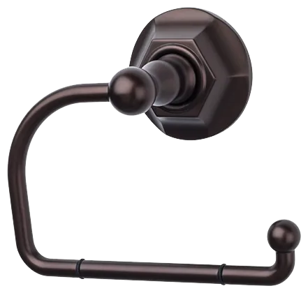 Edwardian Bath Tissue Hook - Hex Backplate ED4ORBB Oil Rubbed Bronze