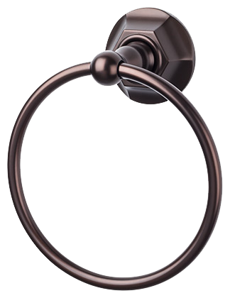 Edwardian Bath Ring - Hex Backplate ED5ORBB Oil Rubbed Bronze