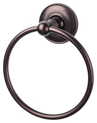 Edwardian Bath Ring - Plain Backplate ED5ORBD Oil Rubbed Bronze
