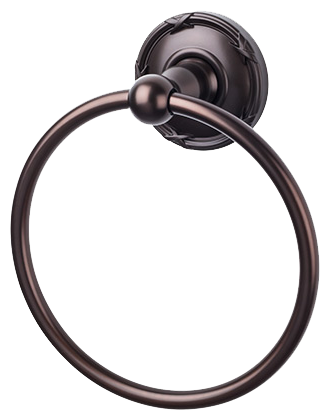 Edwardian Bath Ring - Ribbon Backplate ED5ORBE Oil Rubbed Bronze