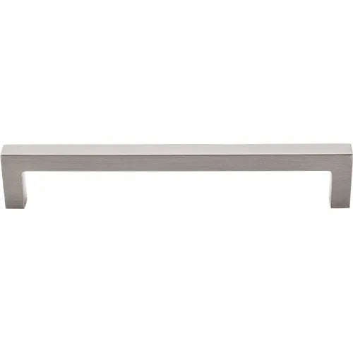 Asbury Square Bar Pull 6 5/16'' cc M1155 Brushed Satin Nickel