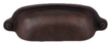 Cup Pull 2 9/16 Inch cc in Patina Rouge M1210