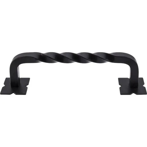 Normandy Twist Appliance Pull 8'' cc M1246-8 Patina Black
