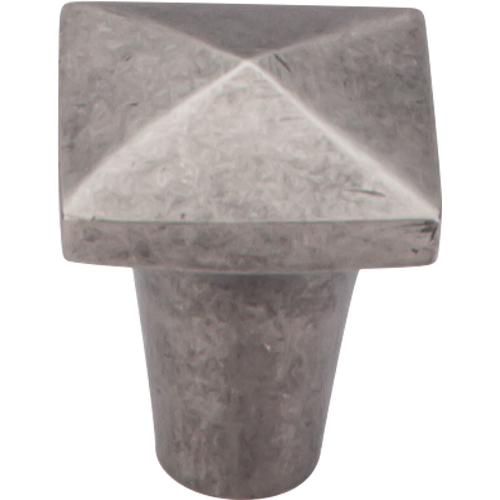 Aspen Square Knob 7/8'' M1510 Silicon Bronze Light