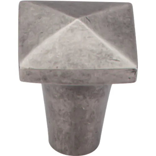Aspen Square Knob 7/8'' M1510 Silicon Bronze Light