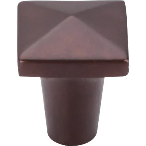 Aspen Square Knob 7/8'' M1513 Mahogany Bronze