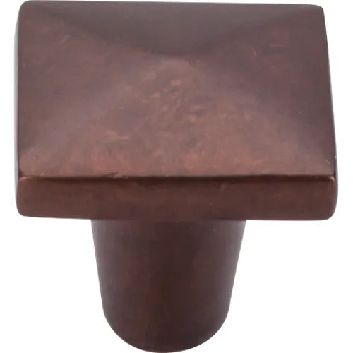 Aspen Square Knob 1 1/4'' M1518 Mahogany Bronze