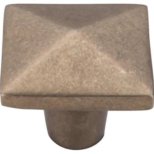 Aspen Square Knob 1 1/2'' M1521 Light Bronze