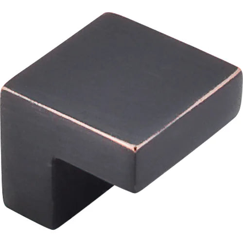 Nouveau III Square Knob 5/8'' cc M1588 Tuscan Bronze