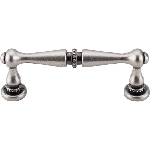 Edwardian Pull 3'' cc M1721 Antique Pewter