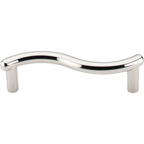 Nouveau Spiral Pull 3'' cc M1759 Polished Nickel