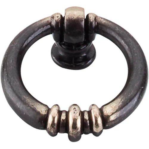 Tuscany Newton Ring Pull 1 1/2'' M176 Dark Antique Brass