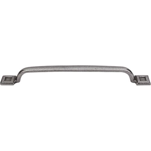 Britannia Square Inset Pull 8'' cc M1824 Cast Iron
