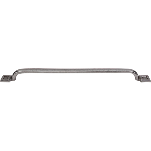 Britannia Square Inset Pull 12'' cc M1825 Cast Iron