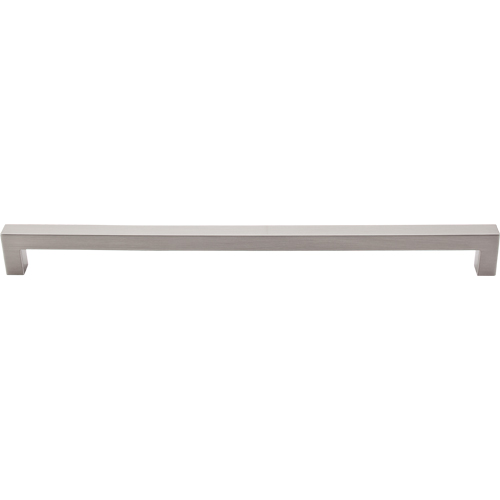 Asbury Square Bar Pull 12'' cc M1838 Brushed Satin Nickel