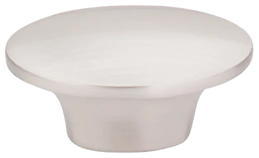 Dakota Oval Knob 1 1/2'' M1959 Brushed Satin Nickel