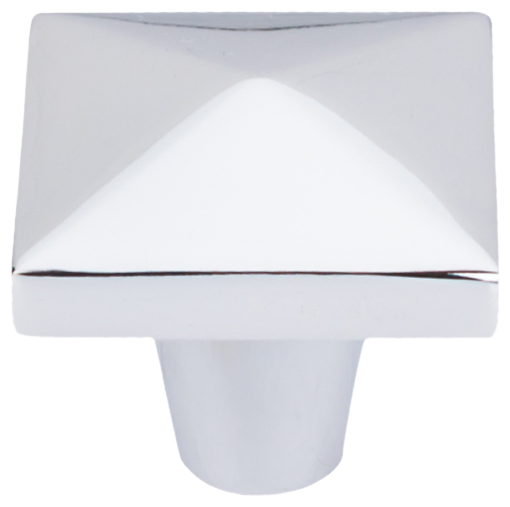 Aspen Ii Square Knob 1 1/2'' M2063 Polished Chrome
