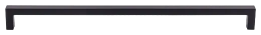 Nouveau III Square Bar Pull 12 5/8'' cc M2138 Flat Black