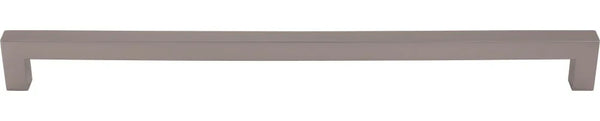 Nouveau III Square Bar Pull 12'' Ash Gray M2178