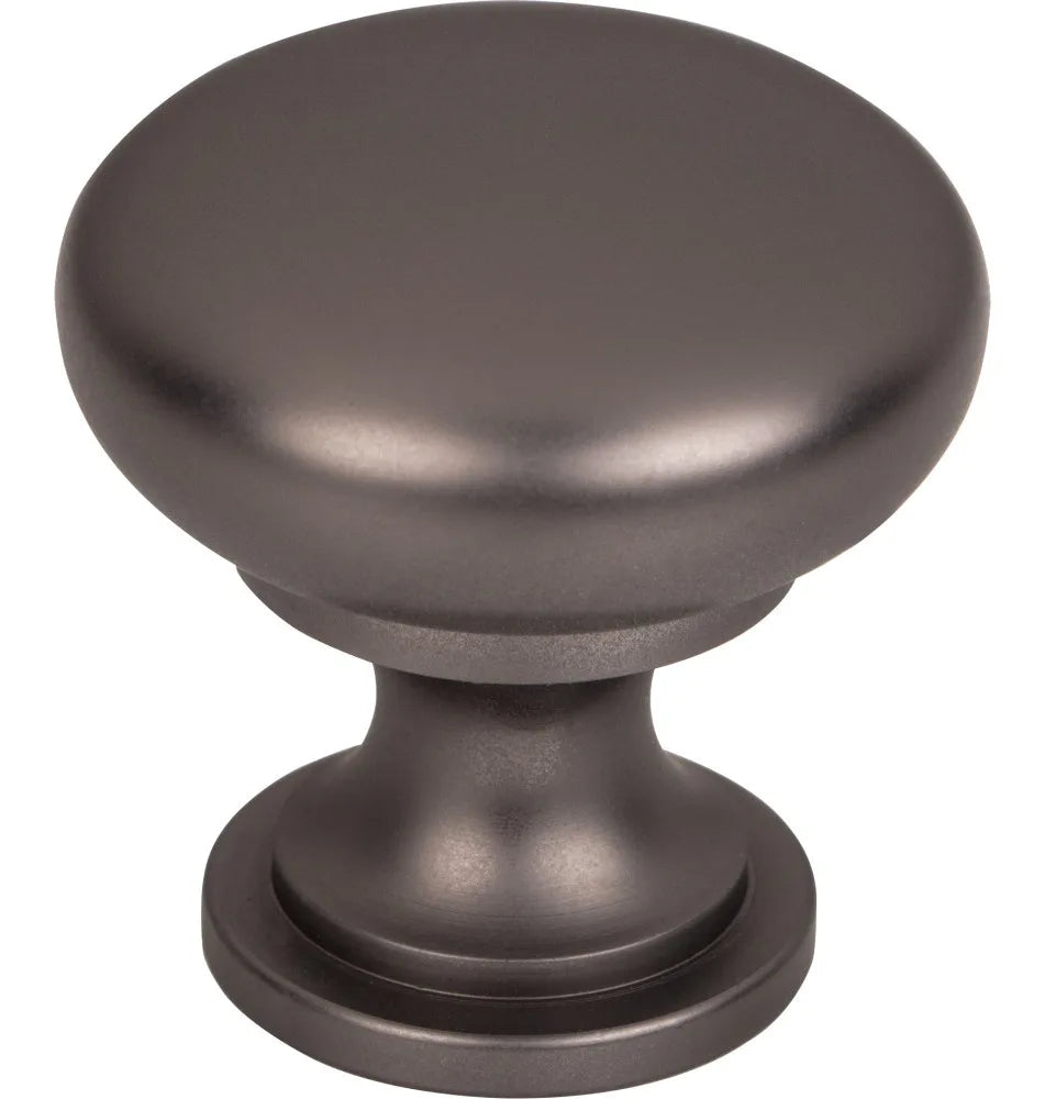 Nouveau Hollow Round Knob 1 3/16'' Ash Gray M2203