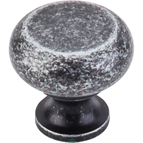 Somerset II Flat Faced Knob 1 1/4'' M273 Black Iron