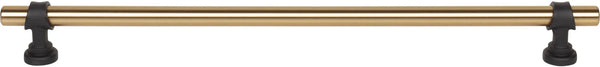 Dakota Bit Pull 12 Inch Honey Bronze and Flat Black M2765