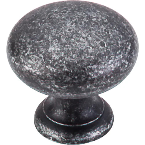 Somerset II Mushroom Knob 1 1/4'' M283 Black Iron