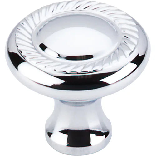 Somerset II Swirl Cut Knob 1 1/4'' M325 Polished Chrome