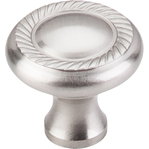 Somerset II Swirl Cut Knob 1 1/4'' M326 Brushed Satin Nickel