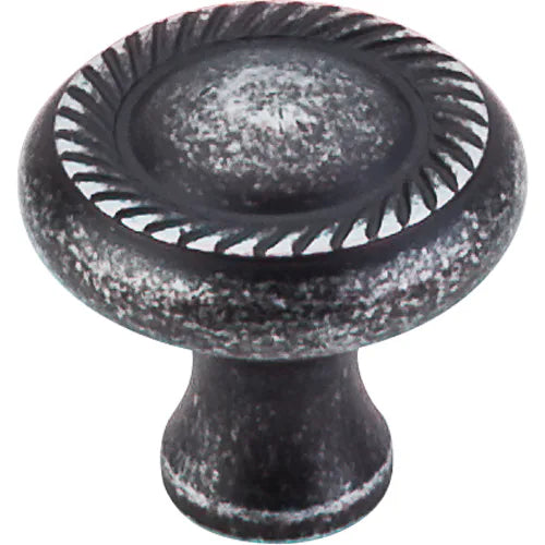 Somerset II Swirl Cut Knob 1 1/4'' M327 Black Iron