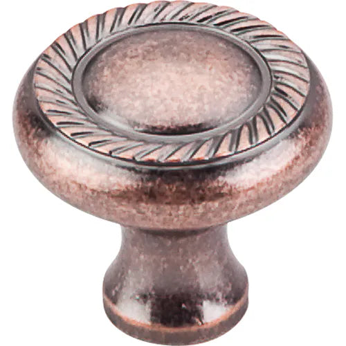 Somerset II Swirl Cut Knob 1 1/4'' M332 Antique Copper