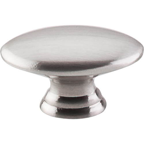 Nouveau Oval Knob 1 1/2'' M379 Brushed Satin Nickel