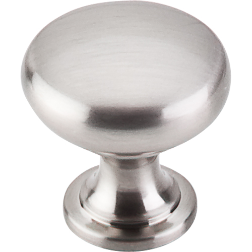 Nouveau Hollow Round Knob 1 1/4'' M410 Brushed Satin Nickel