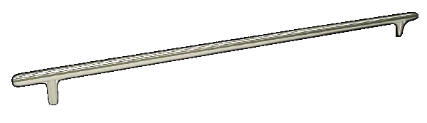 Bar s Hopewell Bar Pull 18 7/8'' cc M434 Brushed Satin Nickel