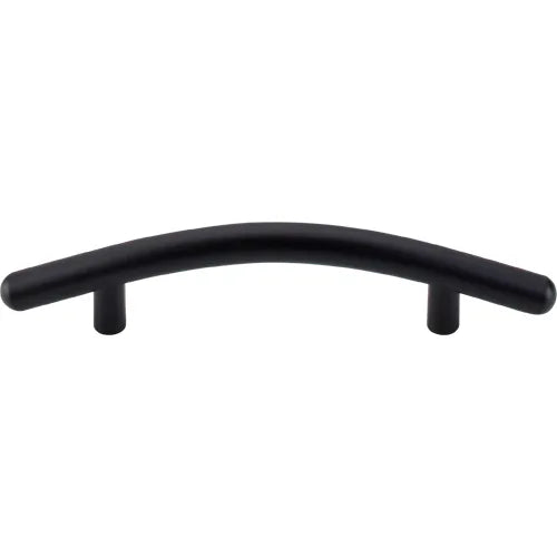 Nouveau Curved Bar Pull 3 3/4'' cc M535 Flat Black