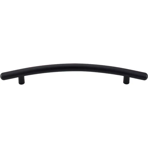 Nouveau Curved Bar Pull 6 5/16'' cc M539 Flat Black