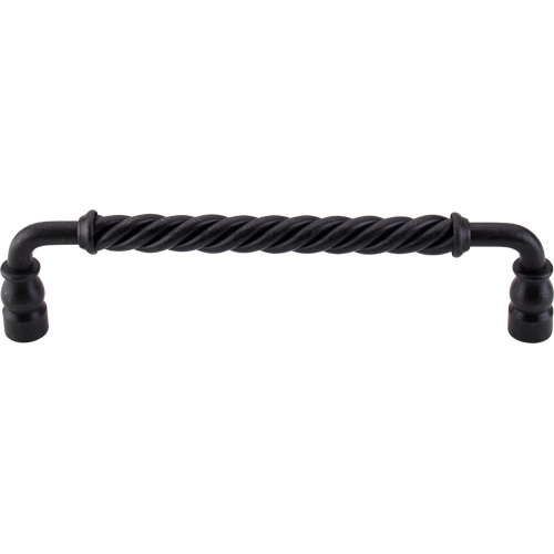 Normandy Twisted Bar Pull 8'' cc M674 Patina Black
