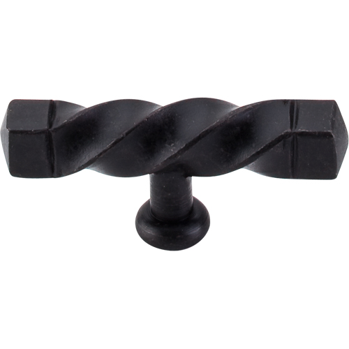 Normandy Square Twist T-handle 3 3/16'' cc M740 Patina Black