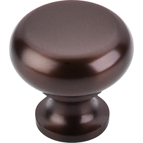 Oil Rubbed Flat Faced Knob 1 1/4'' M754