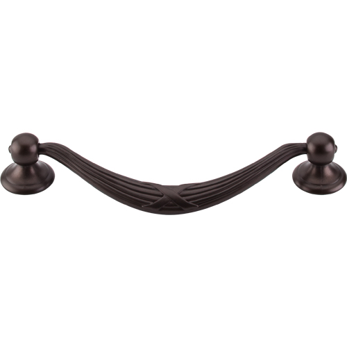 Edwardian Ribbon & Reed Drop Pull 5 1/16'' cc M934 Oil Rubbed Bronze