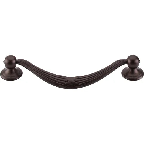 Edwardian Ribbon & Reed Drop Pull 5 1/16'' cc M934 Oil Rubbed Bronze