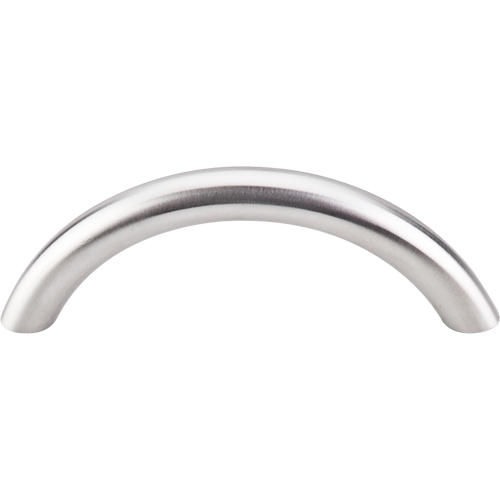 Stainless Solid Bowed Bar Pull 3'' cc 13