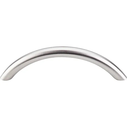 Stainless Solid Bowed Bar Pull 3 3/4'' cc 14