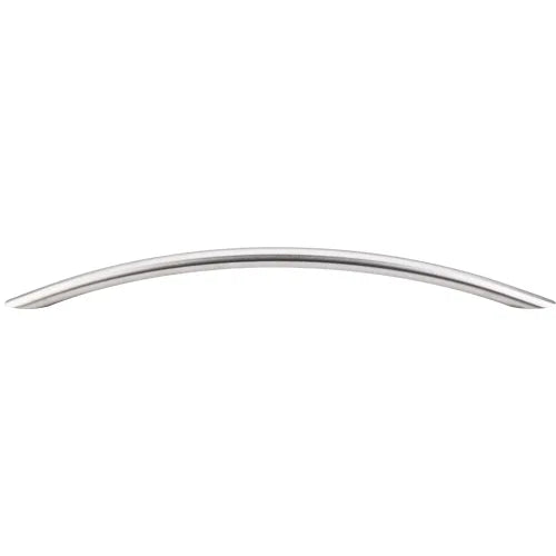 Stainless Solid Bowed Bar Pull 8 13/16'' cc 17