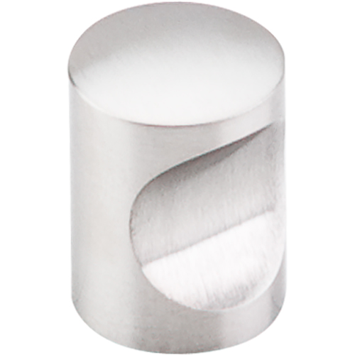 Stainless Indent Knob 13/16'' 21