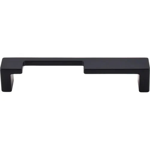 Sanctuary II Modern Metro Notch Pull A 5'' cc TK256BLK Flat Black